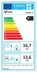 Hidroestufa de pellet TJ Velika 14,9 kW marrón - Imagen 5